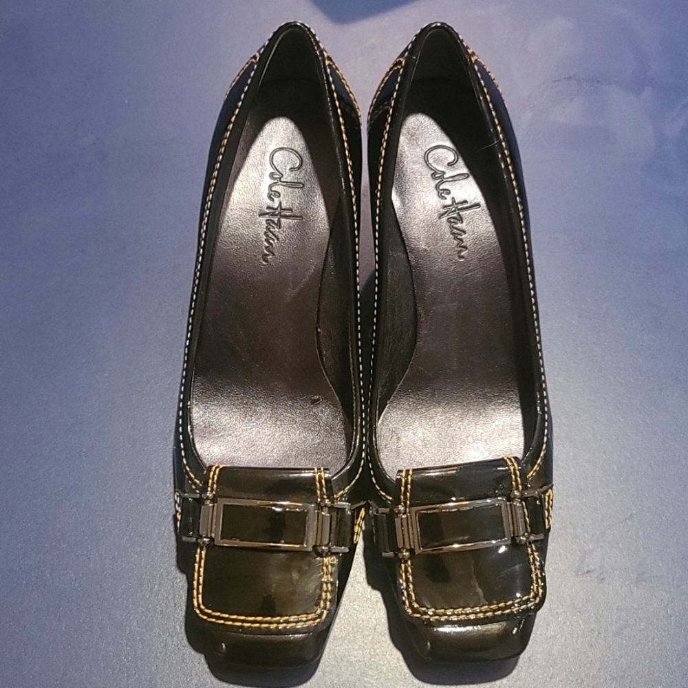 Cole Haan patent Leather high heels